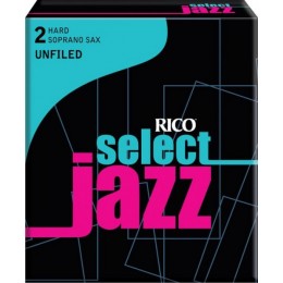 Rico RRS10SSX2H Select Jazz Unfiled №2H Трости для саксофона сопрано 10 шт.