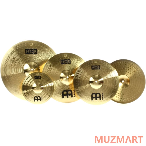 Meinl HCS Complete Cymbal Set Комплект тарелок (14"Hi-Hat, 16"Crash, 20"Ride+Free 10"Splash)