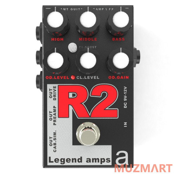 AMT Electronics R-2 Legend Amps 2 Двухканальный гитарный предусилитель