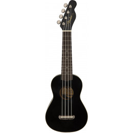 Fender UKULELE VENICE BLACK Укулеле сопрано