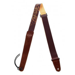 Taylor 66000 Taylor Swift Signature Guitar Strap, Brown Ремень для гитары