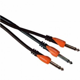 Bespeco Silos SLYS2J300 Кабель Jack 6.3 мм стерео - 2 х Jack 6.3 мм моно, 3м