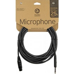 Planet Waves PW-CGMIC-25 Микрофонный кабель 7,62 м