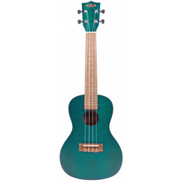 KALA KA-CEMB Concert Exotic Mahogany Blue Ukulele Укулеле