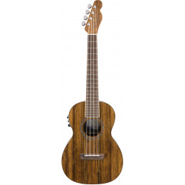 Fender UKULELE RINCON V2 OVANGKOL NAT WB укулеле тенор электроакустическая