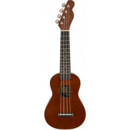 Fender Seaside Soprano Uke Pack, Nat Укулеле сопрано в комплекте