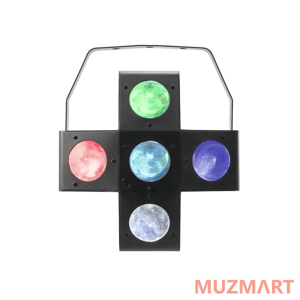 Eurolite LED PUS-7 Beam Effect Динамический эффект RGBW с широкими лучами и ИК-пультом