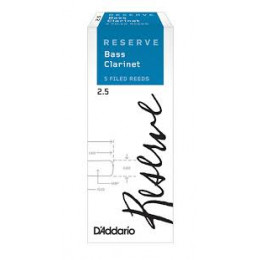 Rico DER0525 Reserve Трости для кларнета бас №2.5
