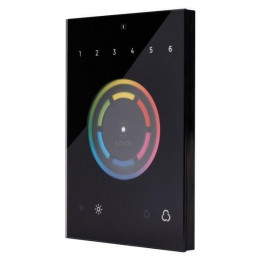 Nicolaudie Architectural STICK-CW4 black Настенный сенсорный DMX Wi-Fi-контролер