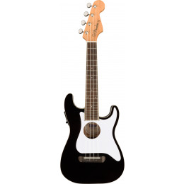 Fender Fullerton Strat Uke Black Укулеле со звукоснимателем