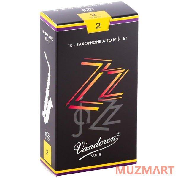 Vandoren jaZZ 2.0 10-pack (SR412) Трости для саксофона альт jazz (2)
