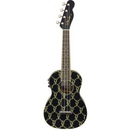 Fender BILLIE EILISH UKE BLK WN Укулеле
