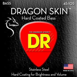 DR DSB-45 DRAGON SKIN Струны для бас-гитары