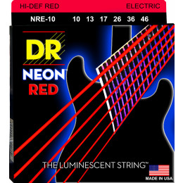 DR NRE-10 HI-DEF NEON Струны для электрогитары