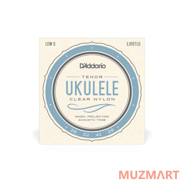 D'Addario EJ65TLG Струны для укулеле тенор