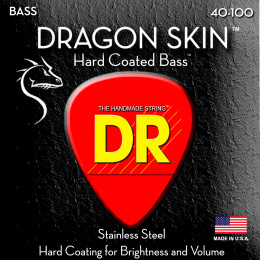 DR DSB-40 DRAGON SKIN Струны для бас-гитары