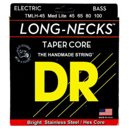 DR TMLH-45 LONG NECKS Струны для 4-струнной бас-гитары