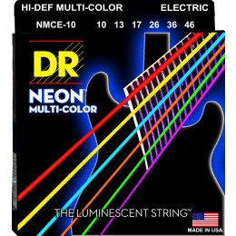 DR NMCE-10 HIGH-DEF NEON Струны для электрогитары