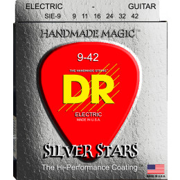 DR SIE-9 SILVER STARS Струны для электрогитары 9-42