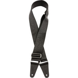 Fender Tooled Leather Guitar Strap 2' Black Гитарный ремень
