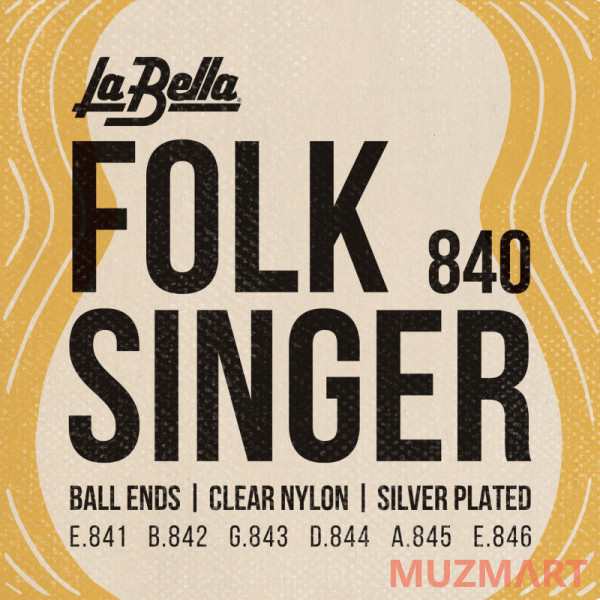 La Bella 840 Струны для классической гитары