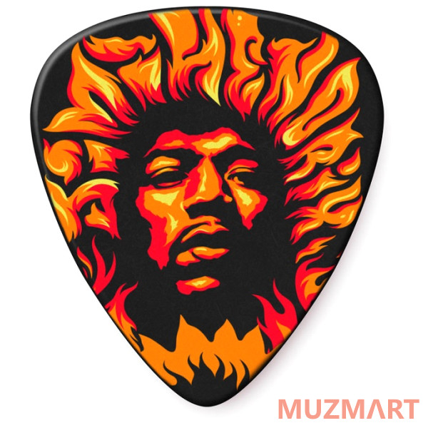Dunlop JHP14HV Jimi Hendrix Voodoo Fire Набор медиаторов