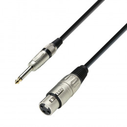 Adam Hall K3 MFP 0100 Микрофонный кабель XLR(F)-6,3 Jack mono