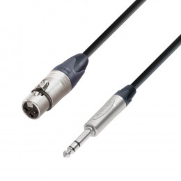 Adam Hall K5 MFP 0150 Микрофонный кабель XLR(F)-6,3 Jack mono