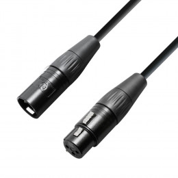 Adam Hall K4 KMMF 0100 Krystal Edition Микрофонный кабель XLR(F)-XLR(M)