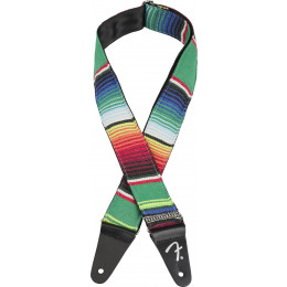 Fender 2 Serape Strap Green Multi Гитарный ремень