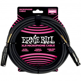 Ernie Ball 6388 Кабель микрофонный, XLR - XLR, 6 м