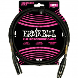 Ernie Ball 6390 Кабель микрофонный, оплетеный, XLR - XLR, 1,52 м