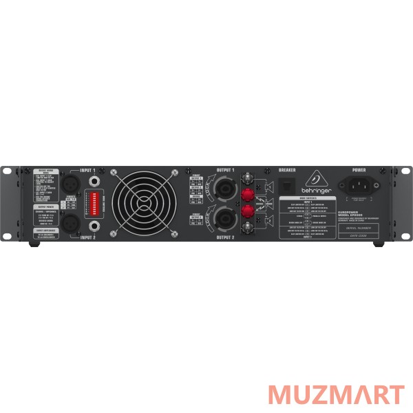 Behringer EP2000 Усилитель мощности 2-канальный