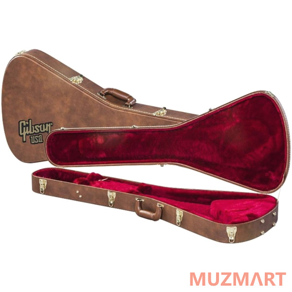 Gibson Hard Shell, Case, FLYING V Historic Brown Кейс для электрогитары