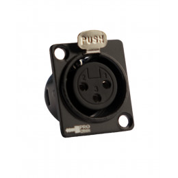 Proaudio E049A Панельный разъём XLR папа