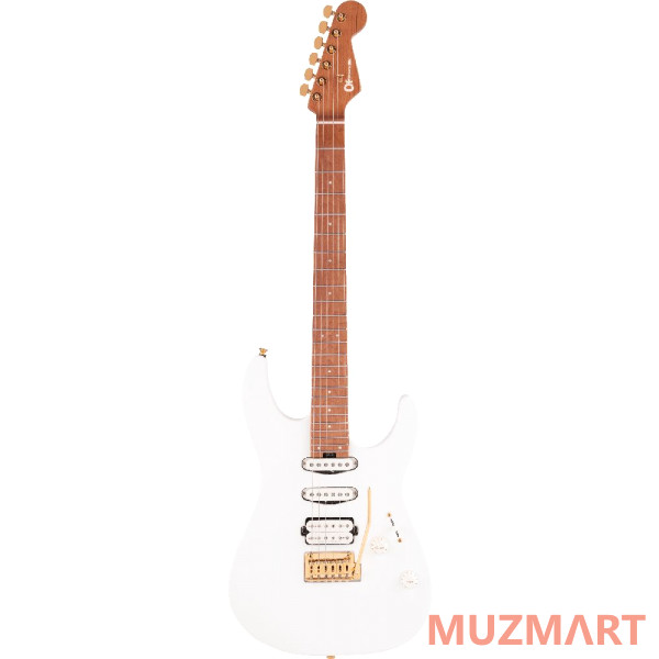 Charvel (C) Pro-Mod DK24 HSS 2PT CM Snow White Электрогитара