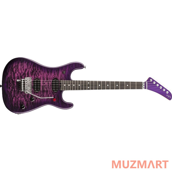 EVH 5150 Deluxe Ebony QM Purple Daze Электрогитара