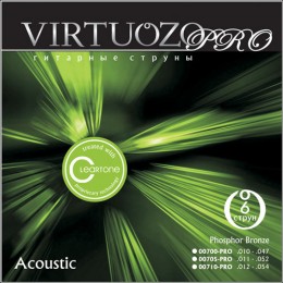 Virtuozo 00700.PRO  Cleartone Струны для акустической гитары