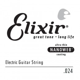 Elixir 15224 Одиночная струна для электрогитары