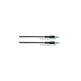 Soundking BB322-3M Аудиокабель джек 3.5 - джек 3.5, 3 м