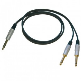 Bespeco RCY300 Кабель Jack стерео - 2xJack моно, 3м