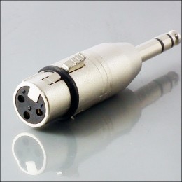 Virtuozo 09056 Адаптер переходник XLR3F=Джек 6.3 мм