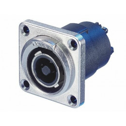Neutrik NLT4FP Панельный разъем Speakon 4-контактный