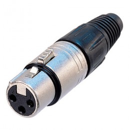 Neutrik NC3FX Кабельный разъем XLR female, посеребренные контакты