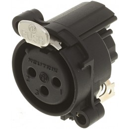 Neutrik NC3FAH1 Панельный разъем XLR female