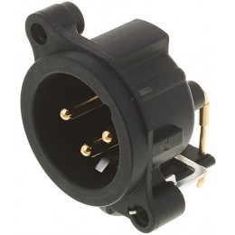 Neutrik NC3MAH Панельный разъем XLR male