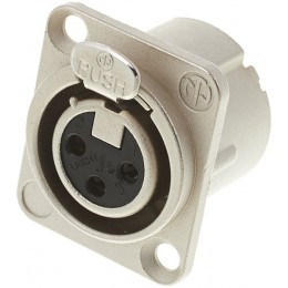 Neutrik NC3FD-LX Панельный разъем XLR female с дополнительной защитой от помех