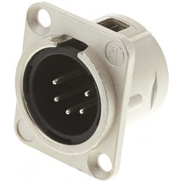 Neutrik NC5MD-L-1 Панельный разъем XLR male 5 контактов