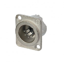 Neutrik NC5MD-LX Панельный разъем XLR male 5 контактов