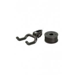 K&M 16150-000-55 Black Держатель гитарный